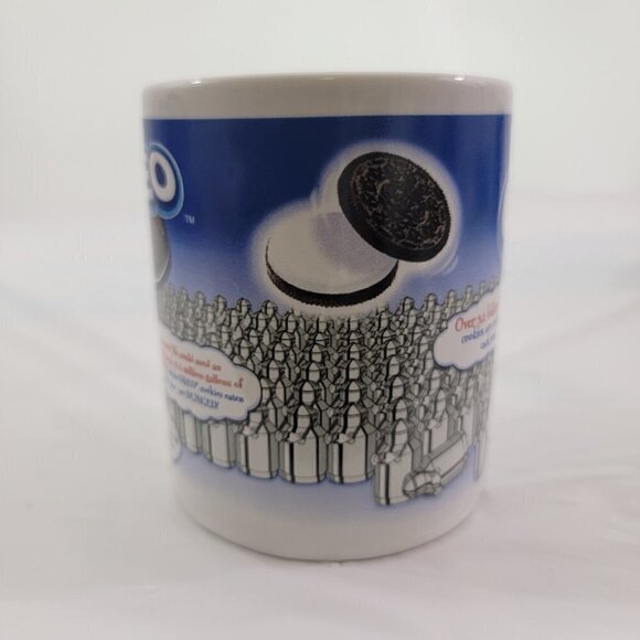 Oreo Nabisco Cookies Trivia & Oreo Moo More Milk Collectible Coffee Mug - Set of - Picture 12 of 16